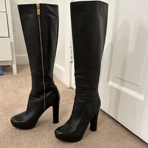 Michael Kors knee-high platform boots 7